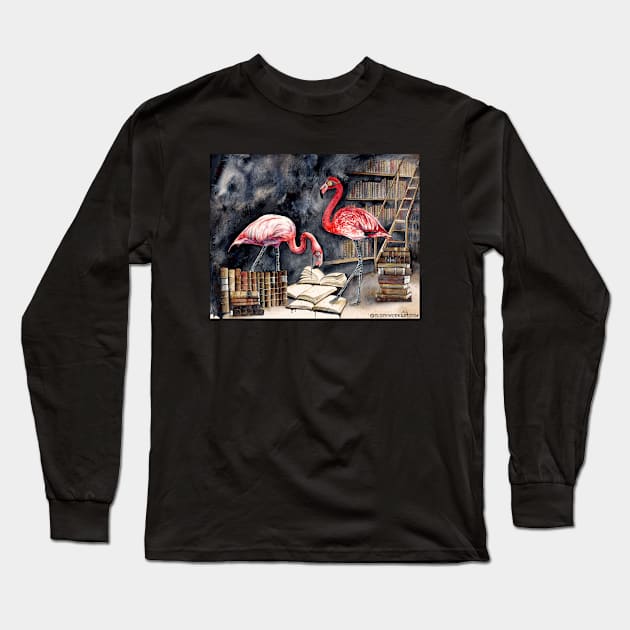 The Curators Long Sleeve T-Shirt by Clockwork Art